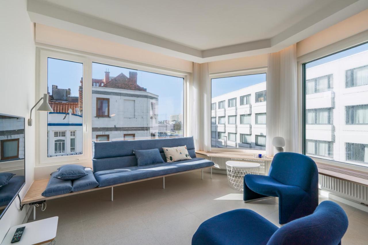 De Zwemmer - Practical, Optimized App With Garage Ostend Exterior photo